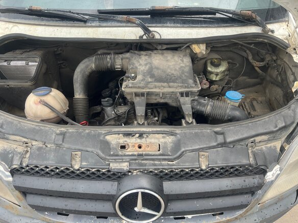 2008 Mercedes-Benz Sprinter, белый, 580000 рублей