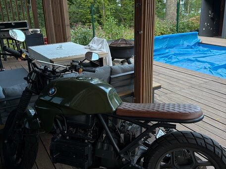 1995 BMW K 75, зелёный, 550000 рублей, вид 3