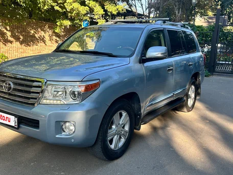 2012 Toyota Land Cruiser 200 Series Рестайлинг 1, голубой, 3200000 рублей, вид 1
