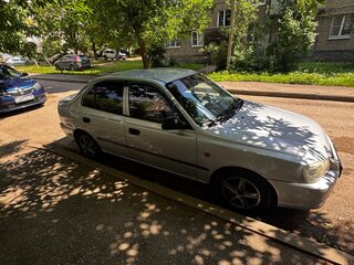 2007 Hyundai Accent ТагАЗ II, серебристый, 300000 рублей, вид 4