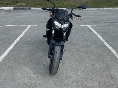 2021 Kawasaki Z 650, чёрный, 770000 рублей, вид 3