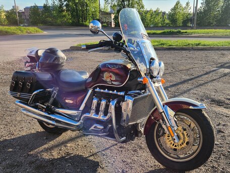 2005 Triumph Rocket III, красный, 1199999 рублей, вид 1