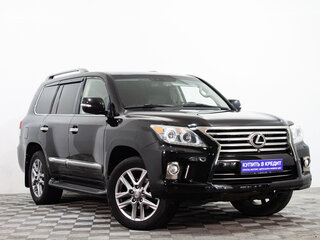 2013 Lexus LX 570 III Рестайлинг, чёрный, 4439000 рублей, вид 1