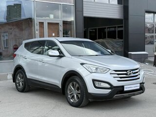 2013 Hyundai Santa Fe III, серебристый, 1650000 рублей, вид 3