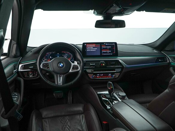 2020 BMW 5 серии 530i xDrive VII (G30/G31/G38) Рестайлинг, белый - вид 5