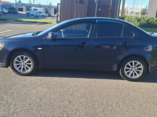 2013 Mitsubishi Lancer X Рестайлинг, синий, 635000 рублей, вид 5