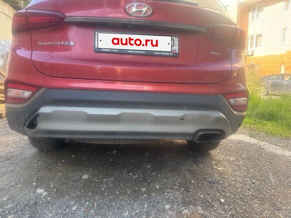 2018 Hyundai Santa Fe IV, оранжевый, 2300000 рублей - вид 3