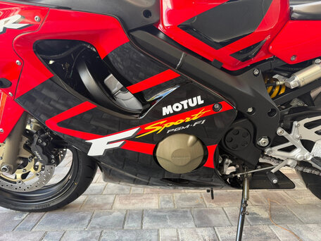 2001 Honda CBR 600F, красный, 550000 рублей, вид 2
