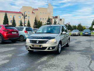 2012 Renault Logan I Рестайлинг, бежевый, 539000 рублей, вид 2