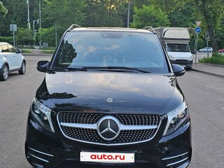 2020 Mercedes-Benz V-Класс Long 220 d длинный III (W447) Рестайлинг, чёрный, 5300000 рублей, вид 3