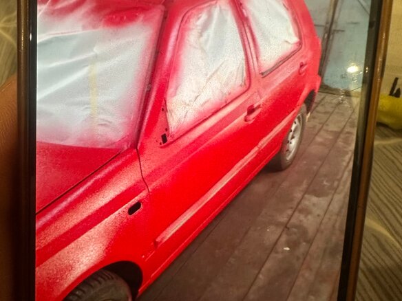 1996 Volkswagen Golf III, красный - вид 13