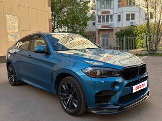 2016 BMW X6 M II (F86), голубой, 3900000 рублей, вид 2