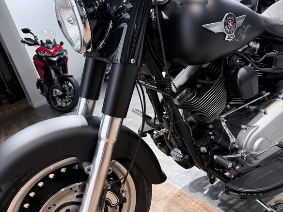 2011 Harley-Davidson Fat Boy, чёрный, 1199000 рублей - вид 9