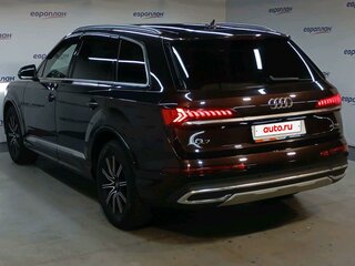 2022 Audi Q7 45 TDI II (4M) Рестайлинг, коричневый, 7860880 рублей, вид 4