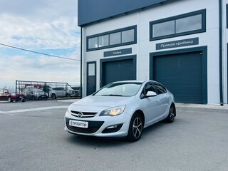 2013 Opel Astra J Рестайлинг, серебристый, 969000 рублей, вид 2