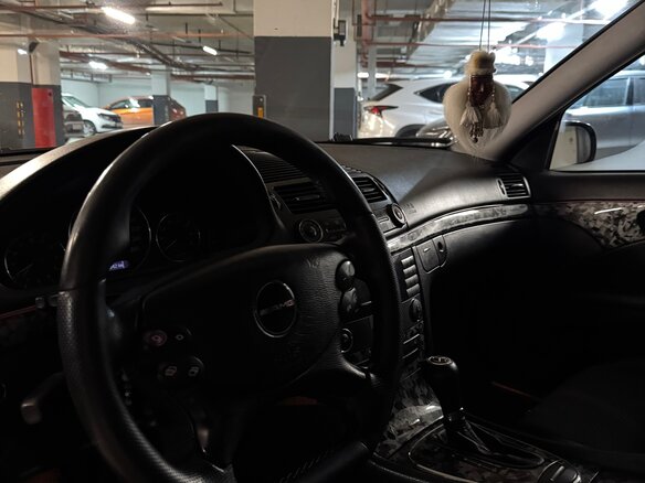 2002 Mercedes-Benz E-Класс 240 III (W211, S211), чёрный, 1200000 рублей - вид 5