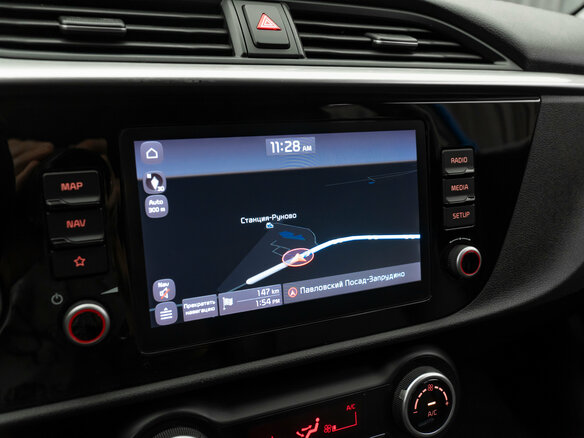 2020 Kia Rio X IV Рестайлинг, синий, 1470000 рублей - вид 19