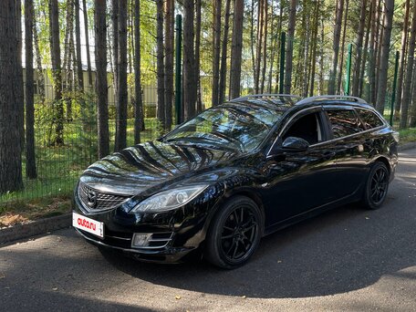 2008 Mazda 6 II (GH), чёрный, 870000 рублей, вид 1