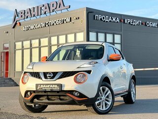 2015 Nissan Juke I Рестайлинг, белый, 1380000 рублей, вид 1