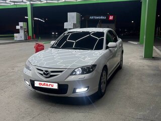 2008 Mazda 3 5-speed I (BK) Рестайлинг, белый, 690000 рублей, вид 4