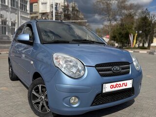 2008 Kia Picanto I Рестайлинг, голубой, 430000 рублей, вид 5