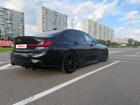 2019 BMW 3 серии 318d VII (G2x), чёрный, 3290000 рублей, вид 5