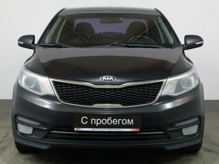 2015 Kia Rio III Рестайлинг, чёрный, 829000 рублей, вид 2