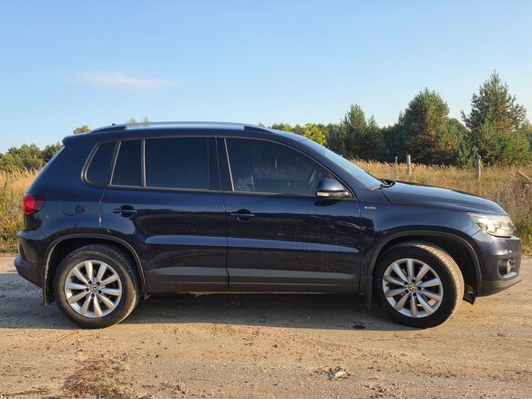 2016 Volkswagen Tiguan Euro 6 I Рестайлинг, синий, 1350000 рублей - вид 7