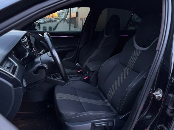2018 Skoda Octavia III (A7) Рестайлинг, чёрный, 1200000 рублей - вид 21