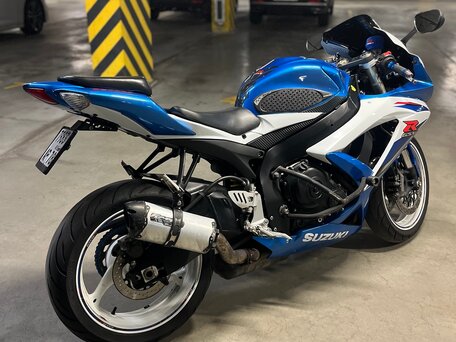 2009 Suzuki GSX-R 600, синий, 700000 рублей, вид 4