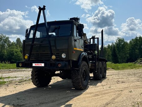 1993 КамАЗ 4310, зелёный, 2200000 рублей, вид 1