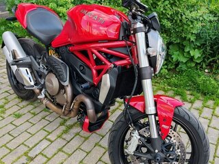 2014 Ducati Monster 1200, красный, 750000 рублей, вид 3