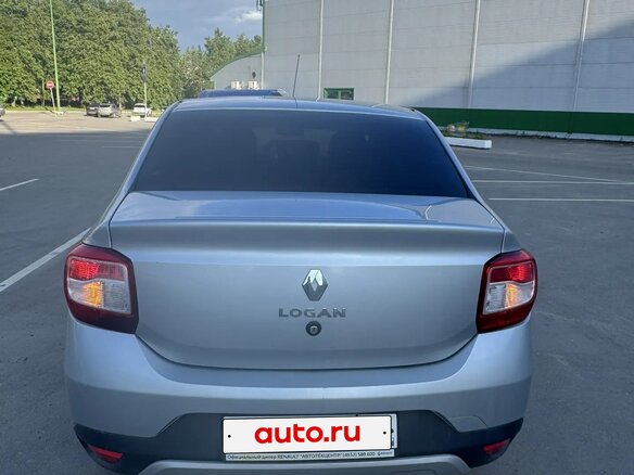 2021 Renault Logan Stepway II Рестайлинг, серый, 750000 рублей - вид 4