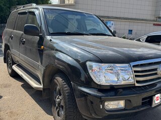 2005 Toyota Land Cruiser 100 Series Рестайлинг 1, чёрный, 1850000 рублей, вид 1