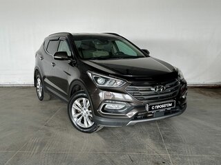 2017 Hyundai Santa Fe III Рестайлинг, коричневый, 1937000 рублей, вид 3