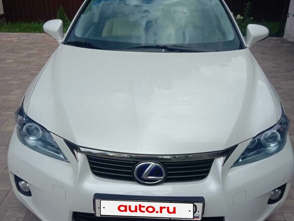 2012 Lexus CT 200h I, белый, 1650000 рублей - вид 2
