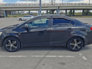 2012 Chevrolet Aveo II, чёрный, 610000 рублей, вид 5