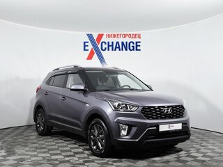 2021 Hyundai Creta I Рестайлинг, серый, 1719000 рублей, вид 3