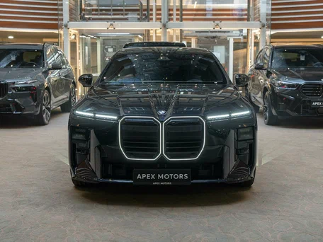 2026 BMW 7 серии 740 xDrive VII (G70) Рестайлинг, синий, 24190000 рублей, вид 5