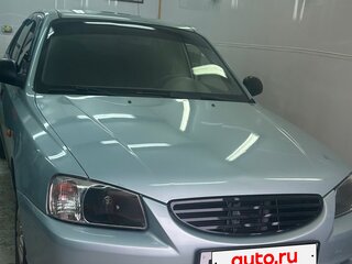 2008 Hyundai Accent ТагАЗ II, зелёный, 650000 рублей, вид 3