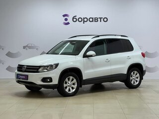 2014 Volkswagen Tiguan I Рестайлинг, белый, 1200000 рублей, вид 1