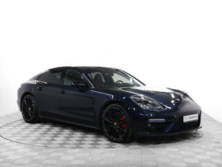 2017 Porsche Panamera Turbo II, синий, 7940000 рублей, вид 3