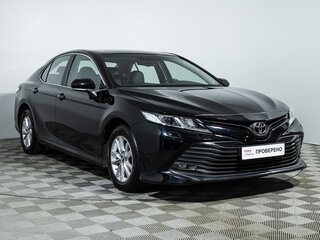 2019 Toyota Camry VIII (XV70), чёрный, 1969700 рублей, вид 3