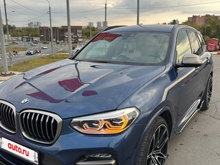 2020 BMW X3 M40i III (G01), синий, 5200000 рублей, вид 1