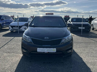 2016 Kia Rio III Рестайлинг, коричневый, 1135000 рублей, вид 2