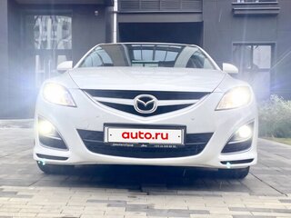 2012 Mazda 6 II (GH) Рестайлинг, белый, 980000 рублей, вид 3