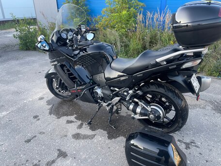 2007 Kawasaki GTR 1400 (Concours 14), чёрный, 670000 рублей, вид 5