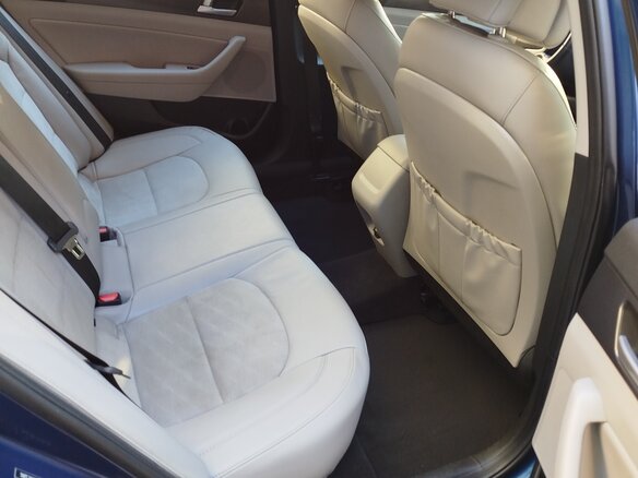 2017 Hyundai Sonata VII (LF), синий, 1500000 рублей - вид 11