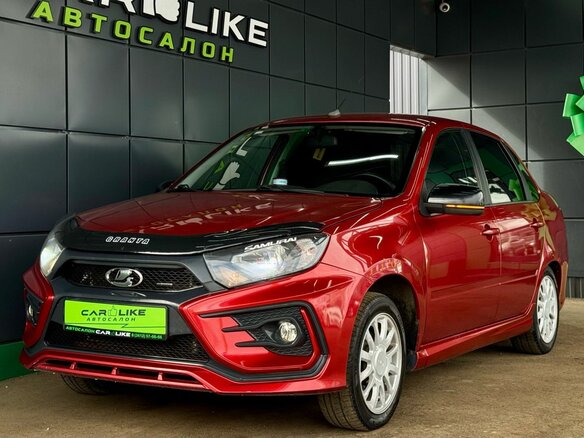 2020 Lada (ВАЗ) Granta Drive Active I Рестайлинг, красный, 679000 рублей - вид 6