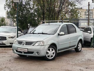 2007 Renault Logan I, зелёный, 239000 рублей, вид 1